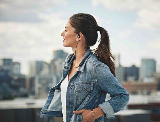 Sennheiser IE 80 S BT Wireless Neckband In-Ear Headphones -