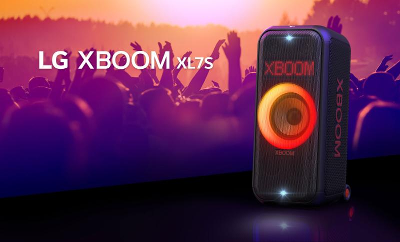 LG XL7 XBOOM Portable Tower Speaker with 250W of Power and Pixel LED