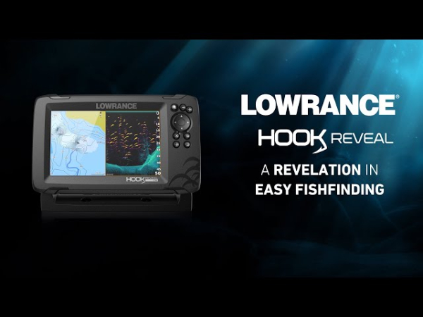Lowrance Hook-5x Fishfinder with DownScan Transducer