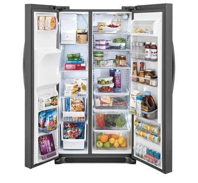 frigidaire gallery counter depth side by side refrigerator