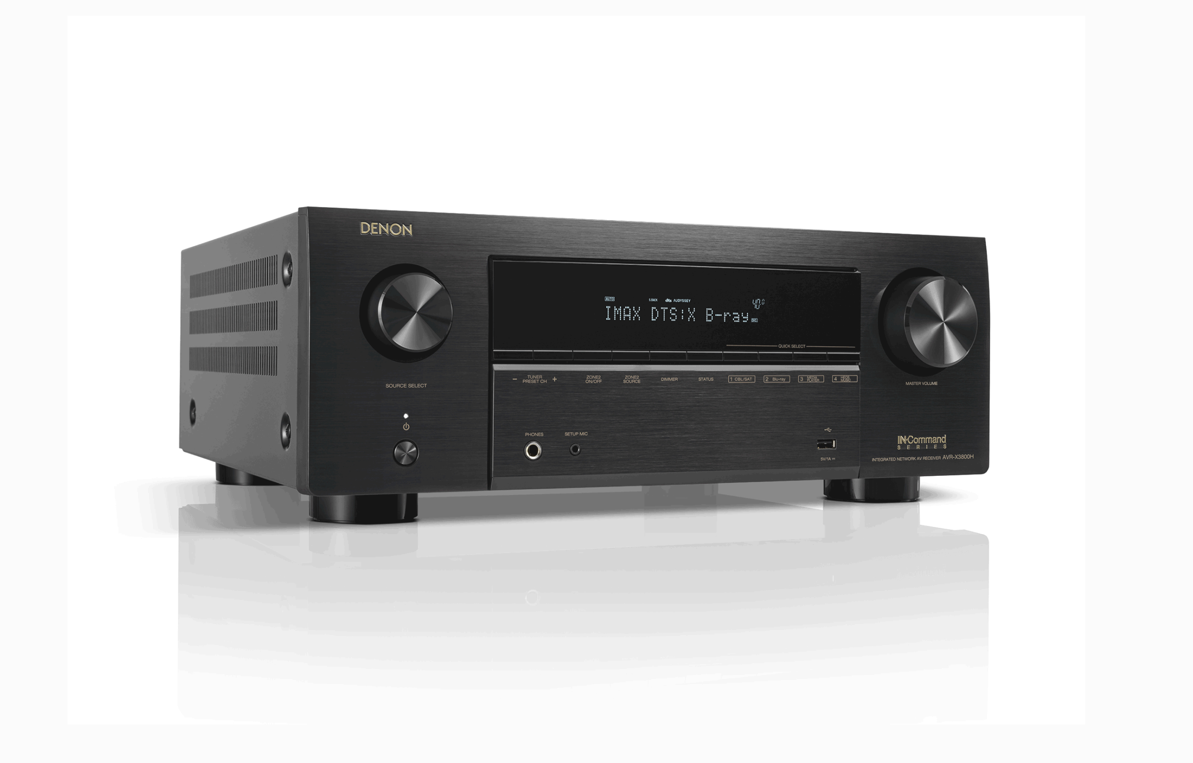 Denon AVRX3800H 9.4 Channel AV Receiver for Home Theater Enthusiasts