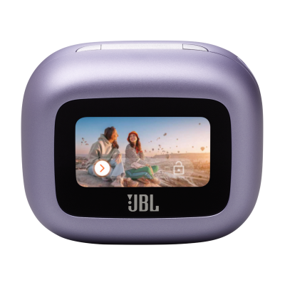 JBL Live Buds 3 True Wireless Noise-Cancelling Earbuds with Hi-Res Audio in Purple - JBLLIVEBUDS3PURAM