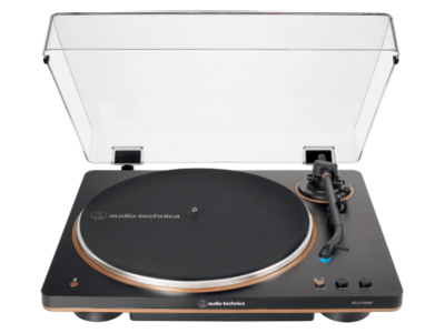 Audio Technica Fully Automatic Wireless Belt-Drive Turntable Black/Bronze - AT-LP70XBT-BZ