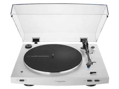 Audio Technica Automatic Belt-Drive Turntable with Enhanced Bluetooth Wireless Technology - AT-LP3XBT-WH