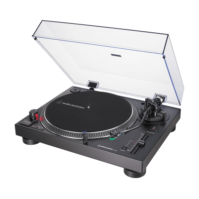 Audio Technica Direct-Drive Turntable (Analog & USB) in Black - AT-LP120XUSB-BK