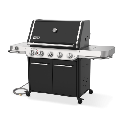 Weber Summit FS38 E Freestanding Natural Gas Grill in Black - Summit FS38 BLK NG