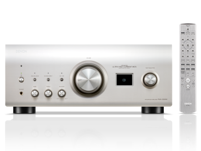 Denon 2-Channel 160W Integrated Amplifier with MM/MC Phono Stage in Silver - PMA3000NESPE3