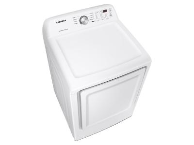 27" Samsung 7.2 Cu. Ft. Dryer With Sensor Dry In White - DVE45T3200W