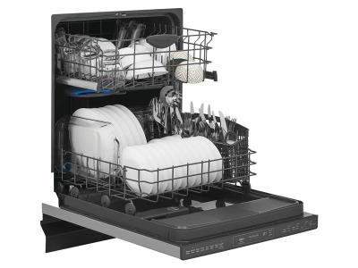 24" Frigidaire Gallery Built-In Dishwasher in Black Stainless Steel - GDPP4517AD