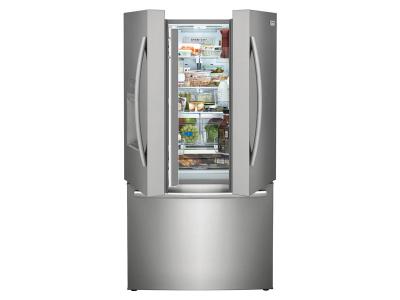 36" Frigidaire Gallery 27.8 Cu. Ft. French Door Refrigerator in Stainless Steel - GRFS2853AF