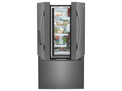 36" Frigidaire Gallery 27.8 Cu. Ft. French Door Refrigerator in Black Stainless Steel - GRFS2853AD