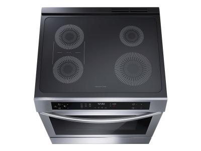 30" Frigidaire Electric Front Control Induction Range with Convection Bake - FCFI308CAS