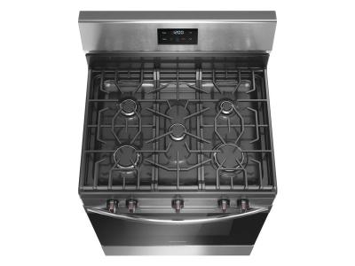 30" Frigidaire 5.1 Cu. Ft. Rear Control Gas Range - FCRG3052BS