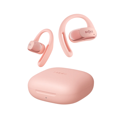 Shokz Open-Ear True Wireless Earbuds in Pink - OpenFit Air (P)