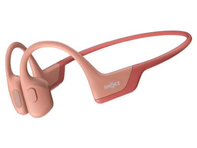 Shokz Premium Bone Conduction Open Ear Headphone with Standard Band Size - OpenRun Pro (Pink Standard )