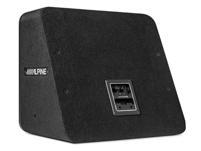 12" Alpine PrismaLink S-Series Preloaded Subwoofer Wedge Enclosure - S2-SB12