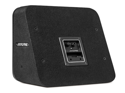 8" Alpine PrismaLink S-Series Preloaded Subwoofer Wedge Enclosure - S2-SB8