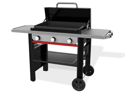 Weber Slate 28" Rust-Resistant 3 Burner Griddle - 1501345