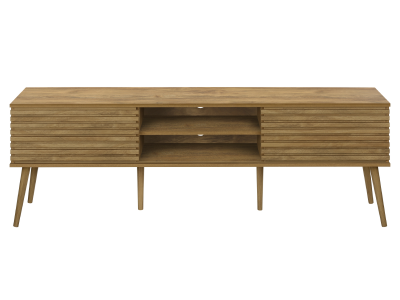 Monarch 72"L TV Stand in Walnut with 2 Doors - I 2784