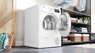 24" Bosch 300 Series Compact Electric Condensation Dryer - WPA12100UC